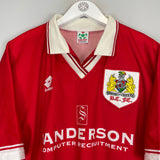 1996/97 BRISTOL CITY *CENTENARY* HOME SHIRT (L) LOTTO