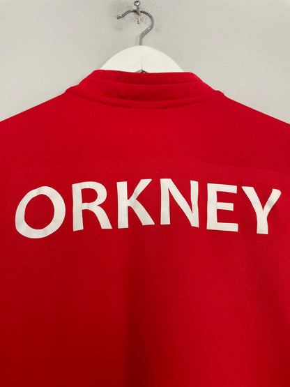 2017/18 ORKNEY YOUTH ACADEMY 1/4 ZIP TRAINING TOP (S) NIKE
