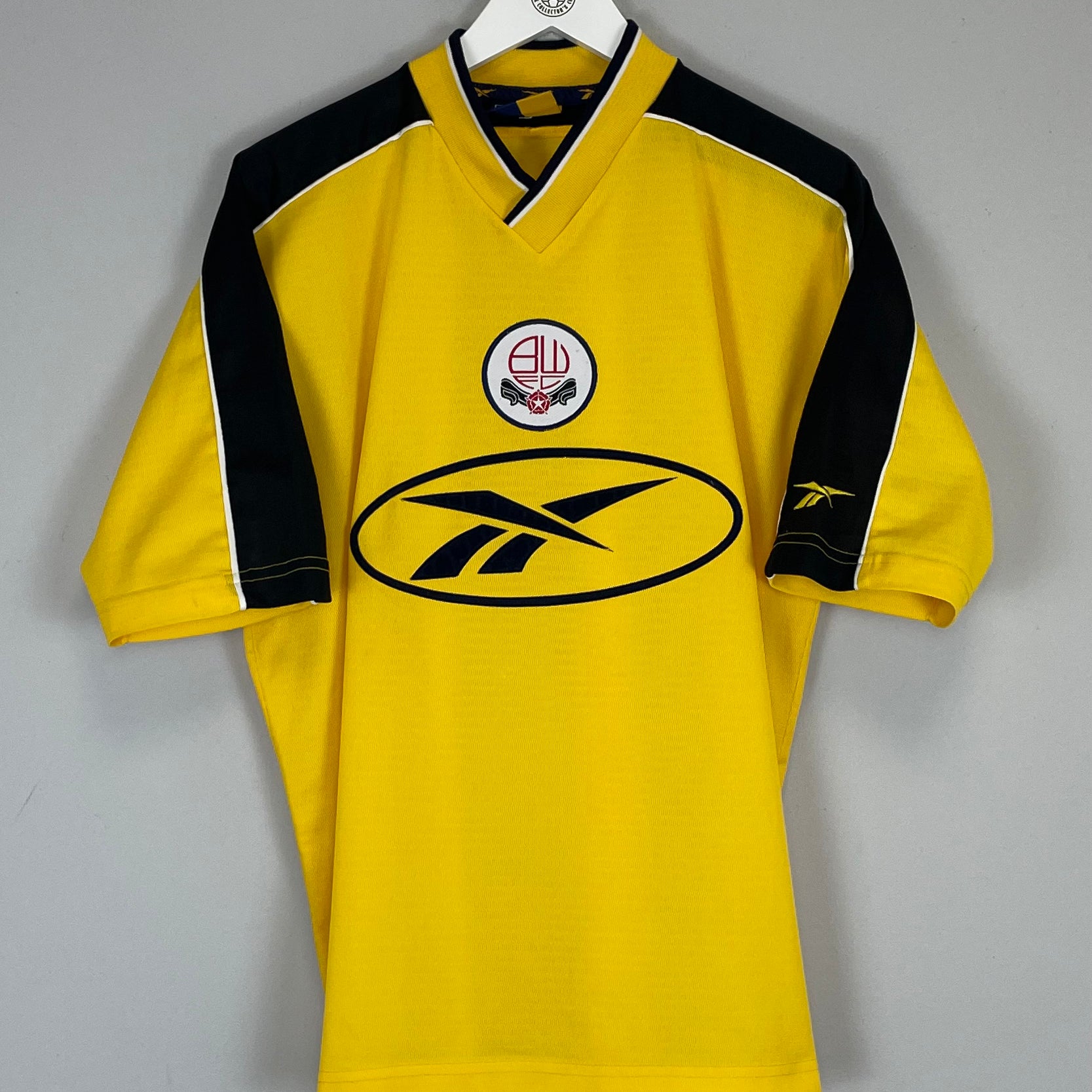 Shop 1998/00 BOLTON AWAY SHIRT (L) REEBOK, classic football shirts, vintage football shirts & retro soccer jerseys at Cult Kits