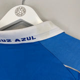 2001/02 CRUZ AZUL ALMAGUER #7 *PLAYER ISSUE* HOME SHIRT (L) FILA