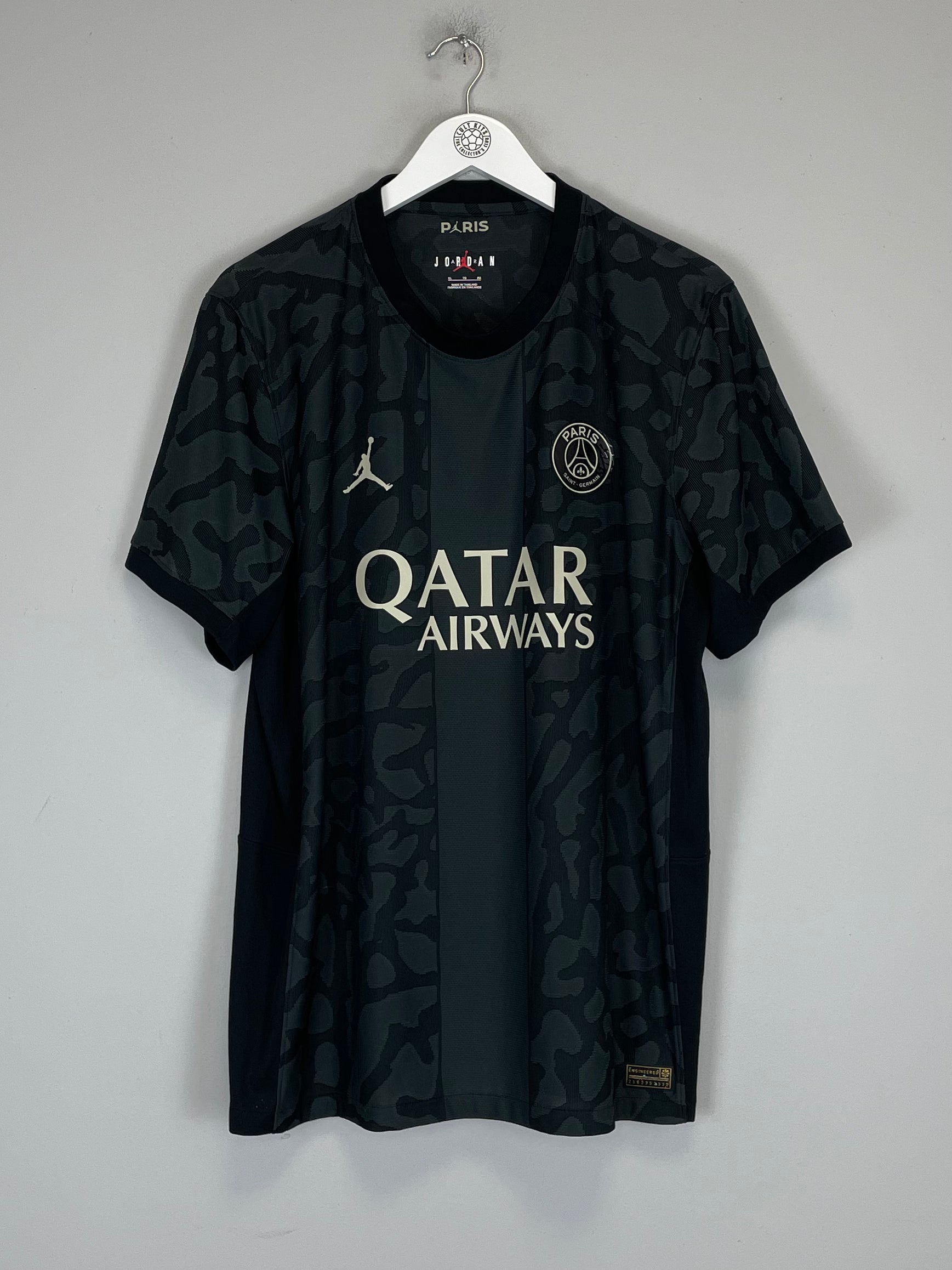 Shop 2023/24 PSG MBAPPE #7 THIRD SHIRT (XL) JORDAN, classic football shirts, vintage football shirts & retro soccer jerseys at Cult Kits