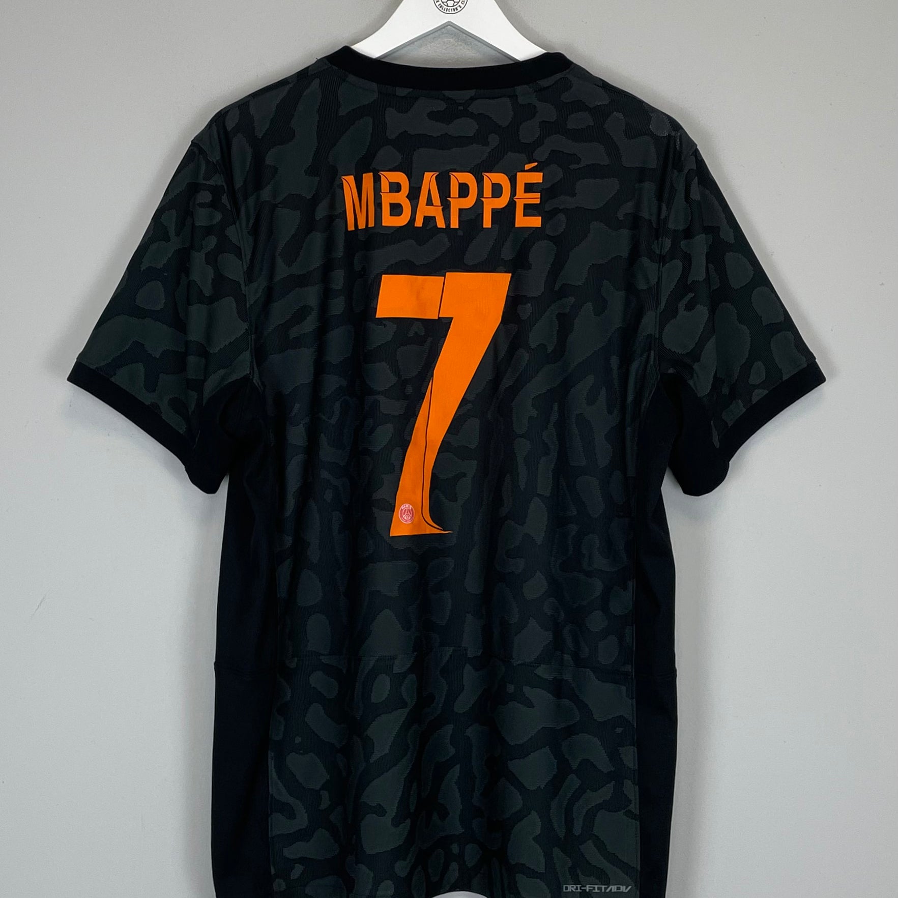 Shop 2023/24 PSG MBAPPE #7 THIRD SHIRT (XL) JORDAN, classic football shirts, vintage football shirts & retro soccer jerseys at Cult Kits