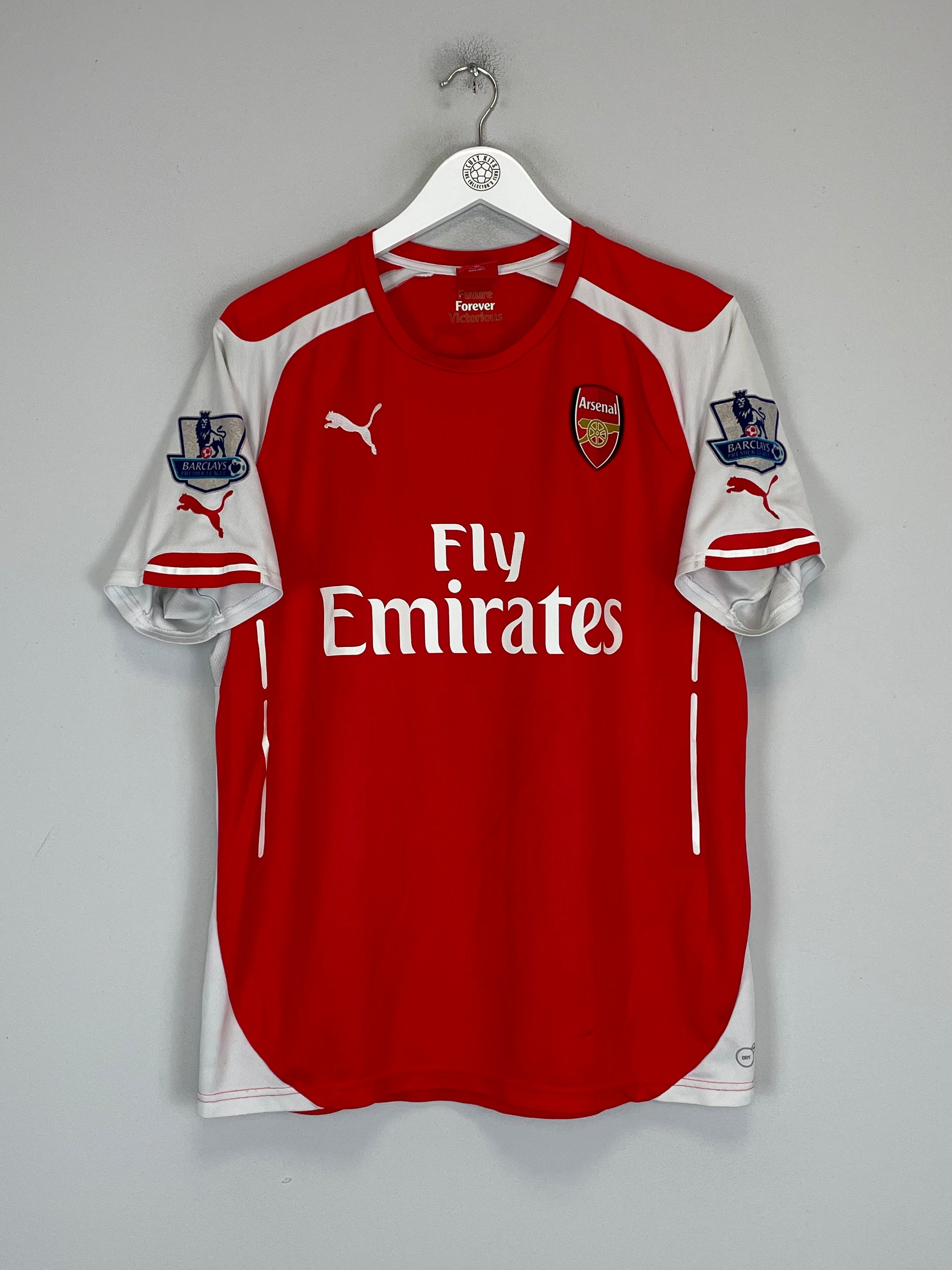 Shop 2014/15 ARSENAL WALCOTT #14 HOME SHIRT (L) PUMA, classic football shirts, vintage football shirts & retro soccer jerseys at Cult Kits