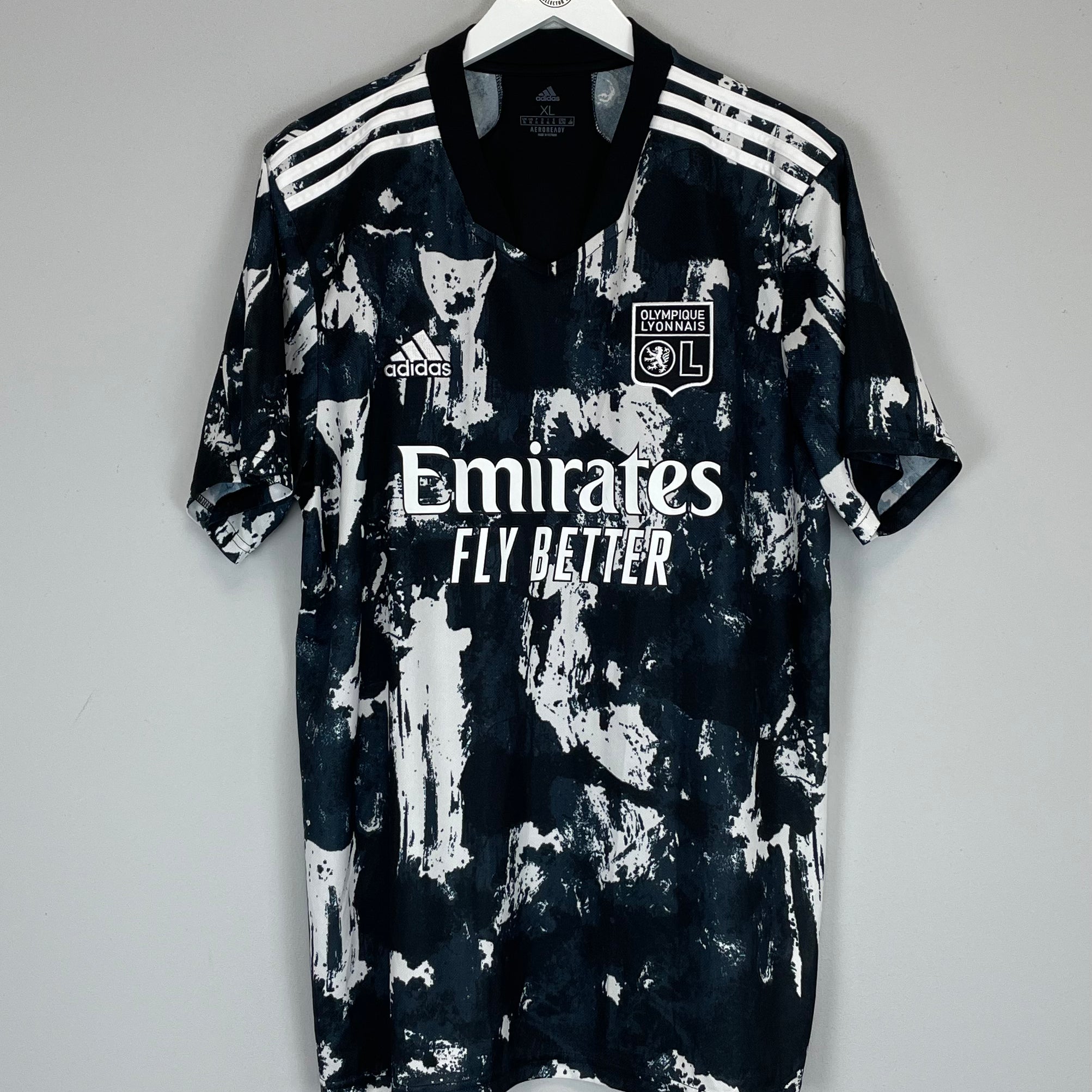 Shop 2021/22 LYON THIRD SHIRT (XL) ADIDAS, classic football shirts, vintage football shirts & retro soccer jerseys at Cult Kits