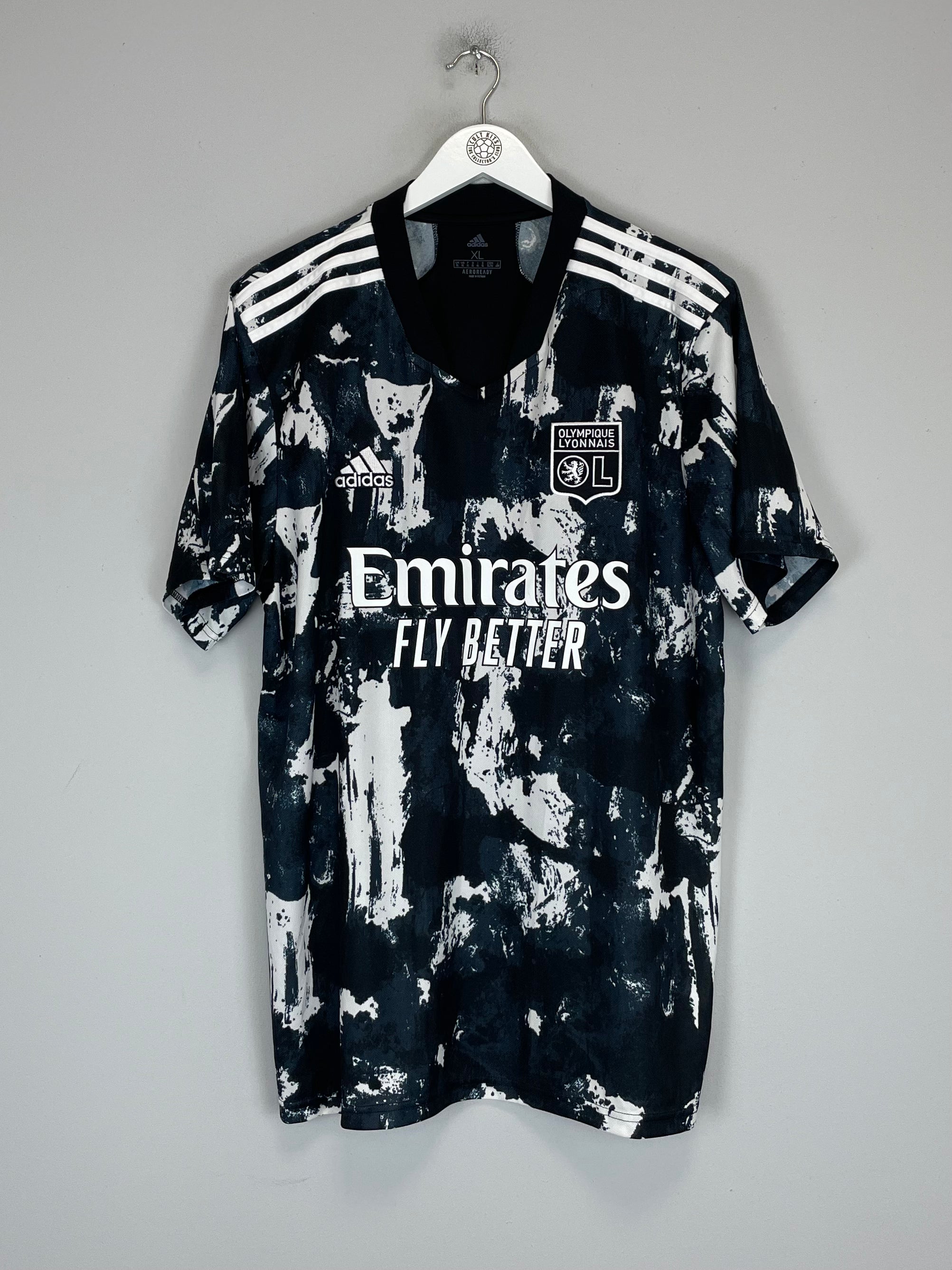 Shop 2021/22 LYON THIRD SHIRT (XL) ADIDAS, classic football shirts, vintage football shirts & retro soccer jerseys at Cult Kits