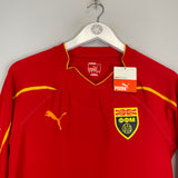 2010/11 NORTH MACEDONIA *BNWT* L/S HOME SHIRT (M) PUMA