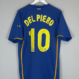 2007/08 JUVENTUS DEL PIERO #10 AWAY SHIRT (L) NIKE