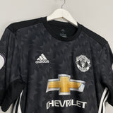 2017/18 MANCHESTER UNITED POGBA #6 AWAY SHIRT (M) ADIDAS