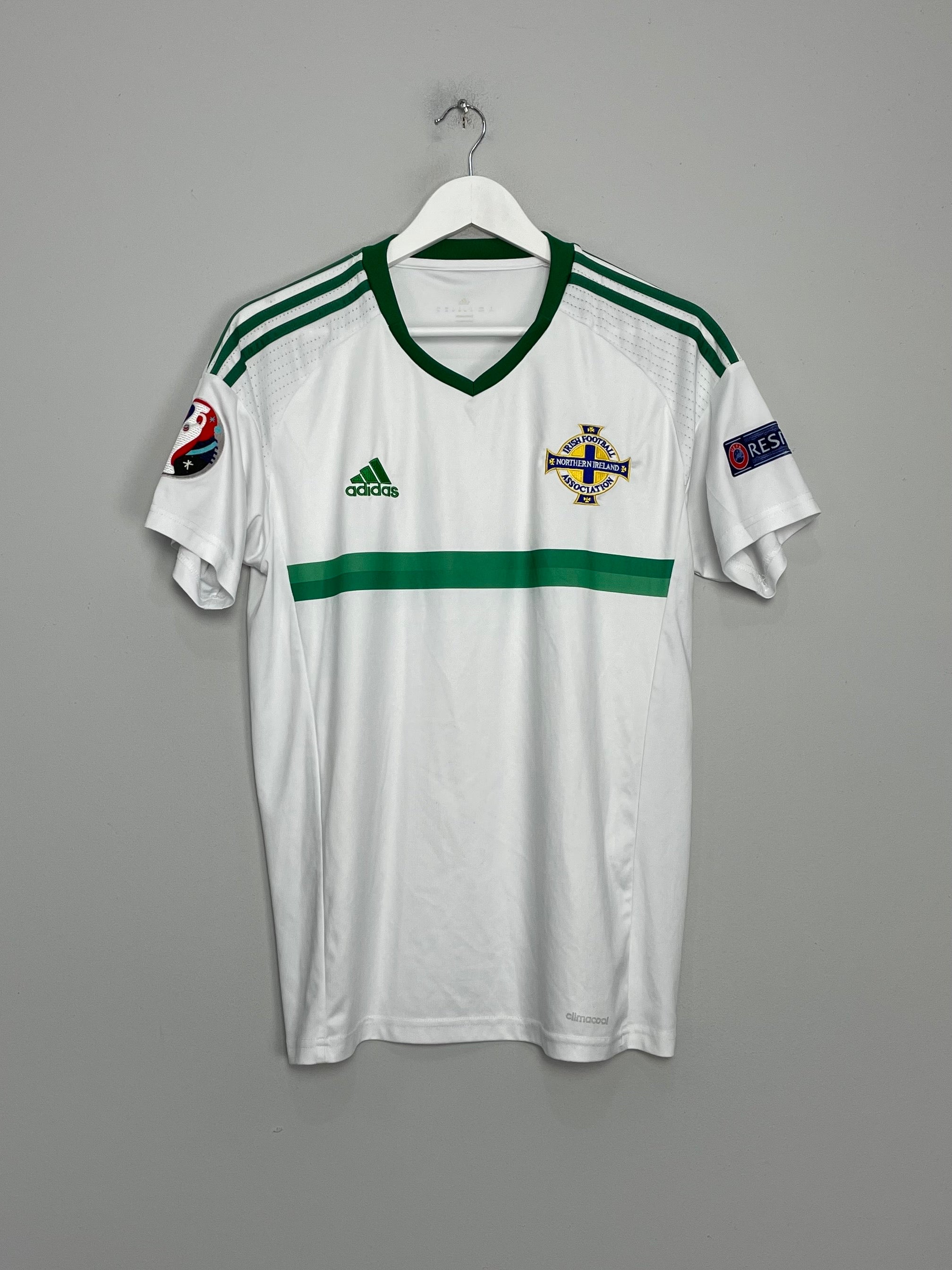 Shop 2016/17 NORTHERN IRELAND AWAY SHIRT (M) ADIDAS, classic football shirts, vintage football shirts & retro soccer jerseys at Cult Kits