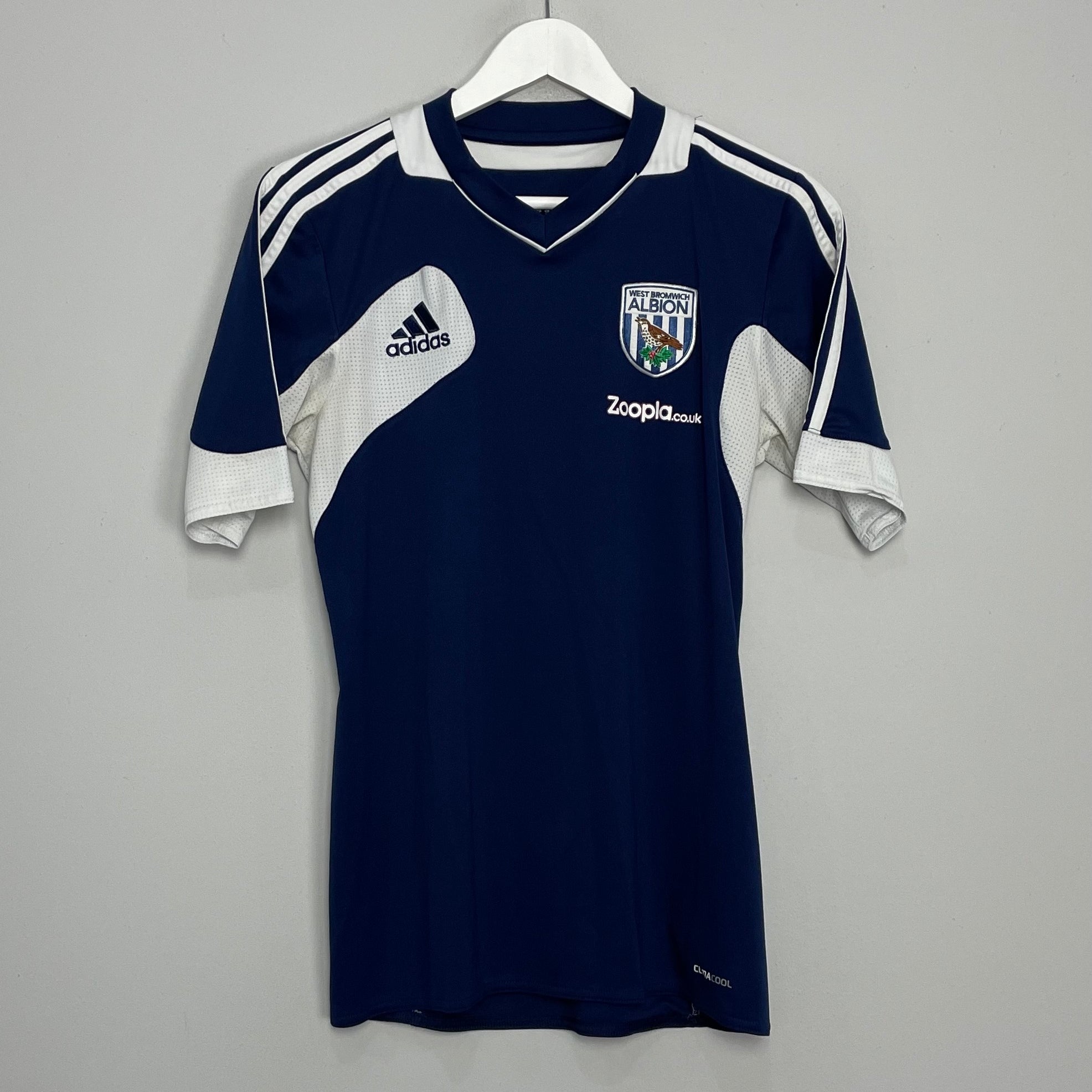 Shop 2012/13 WEST BROM TRAINING SHIRT (S) ADIDAS, classic football shirts, vintage football shirts & retro soccer jerseys at Cult Kits