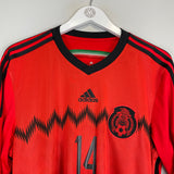 2014/15 MEXICO J.HERNANDEZ #14 L/S AWAY SHIRT (L) ADIDAS