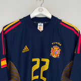 2002/04 SPAIN JOAQUIN #22 AWAY SHIRT (M) ADIDAS