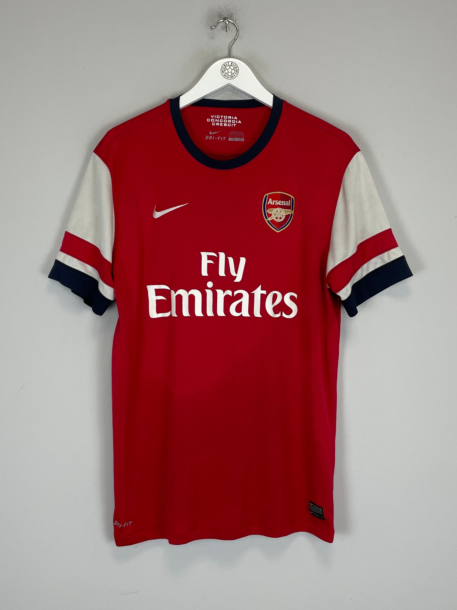 Shop 2012/13 ARSENAL HOME SHIRT (L) NIKE, classic football shirts, vintage football shirts & retro soccer jerseys at Cult Kits