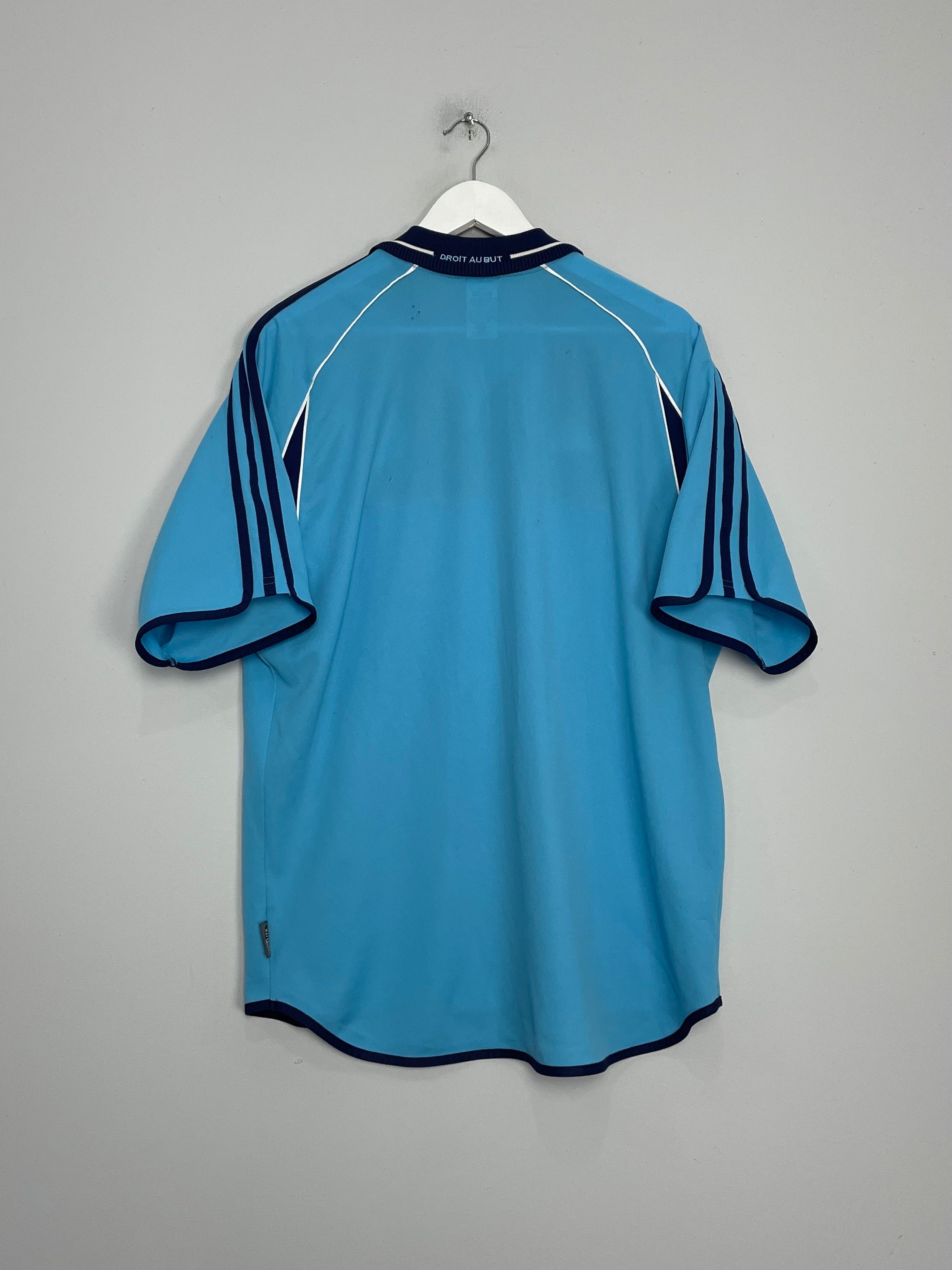 Shop 2000/01 MARSEILLE THIRD SHIRT (L) ADIDAS, classic football shirts, vintage football shirts & retro soccer jerseys at Cult Kits