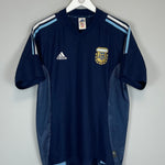 Shop 2002/04 ARGENTINA AWAY SHIRT (M) ADIDAS, classic football shirts, vintage football shirts & retro soccer jerseys at Cult Kits