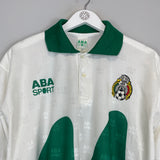 1995 MEXICO RAUL #6 AWAY SHIRT (L) ABA SPORT