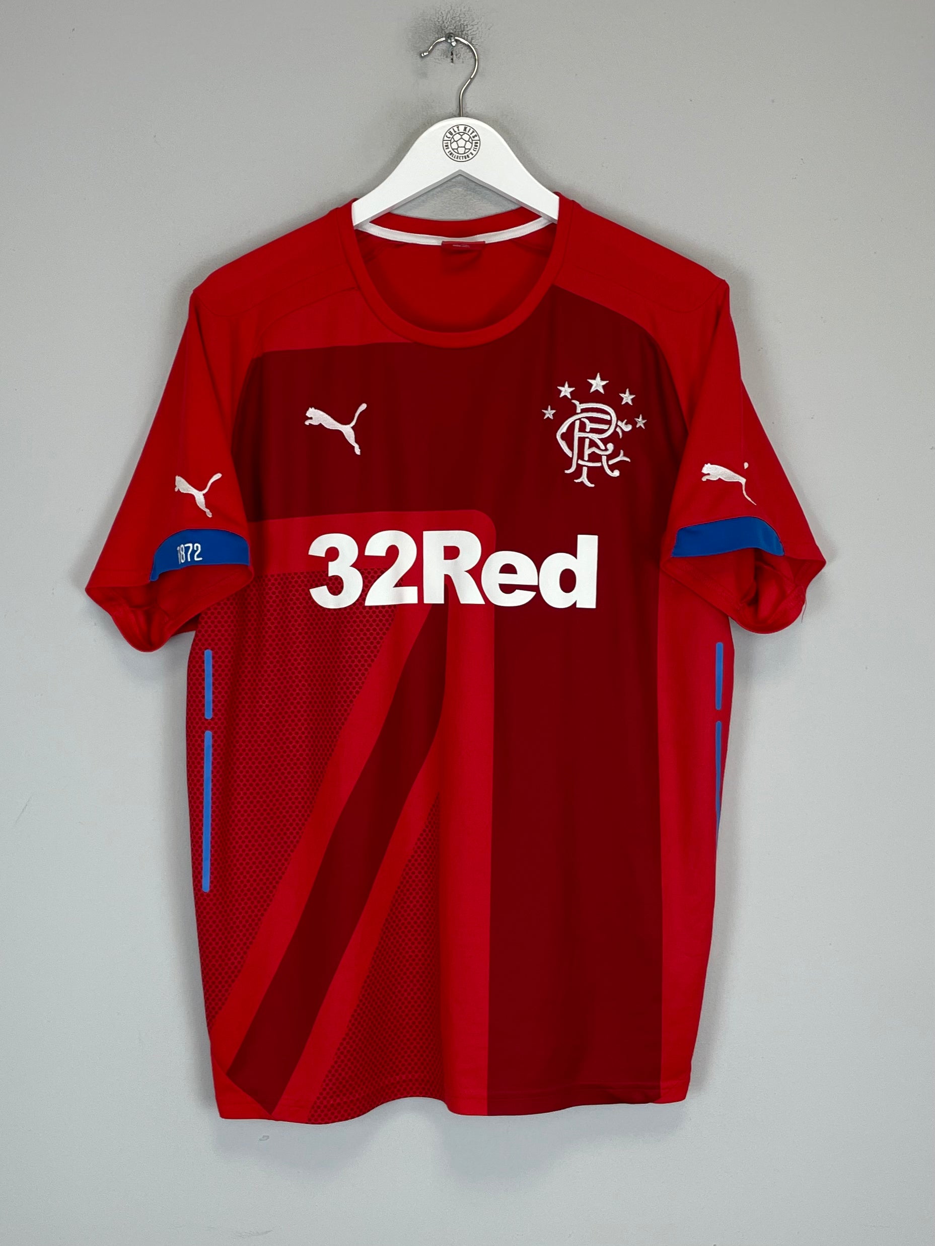 Shop 2014/15 RANGERS THIRD SHIRT (XL) PUMA, classic football shirts, vintage football shirts & retro soccer jerseys at Cult Kits