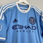 Shop 2015/16 NEW YORK CITY PIRLO #21 HOME SHIRT (M) ADIDAS, classic football shirts, vintage football shirts & retro soccer jerseys at Cult Kits