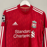 2010/11 LIVERPOOL CARROLL #9 C/L L/S HOME SHIRT (S) ADIDAS
