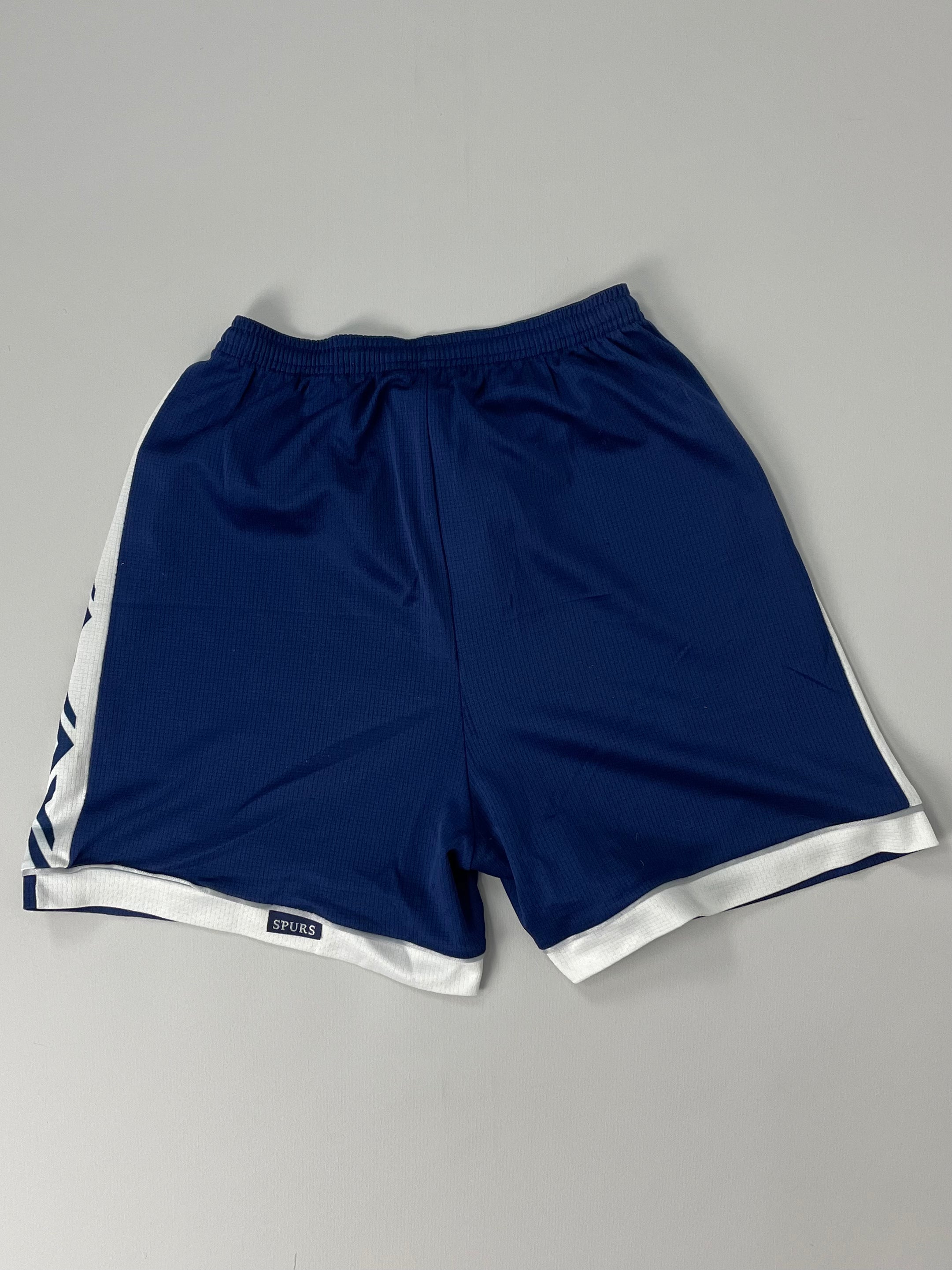 Shop 1995/97 TOTTENHAM HOME SHORTS (L) PONY, classic football shirts, vintage football shirts & retro soccer jerseys at Cult Kits