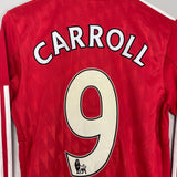 2010/11 LIVERPOOL CARROLL #9 C/L L/S HOME SHIRT (S) ADIDAS