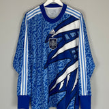 Shop 2022 SPAIN *BNWT* ADIDAS ICONS GK SHIRT (L) ADIDAS, classic football shirts, vintage football shirts & retro soccer jerseys at Cult Kits