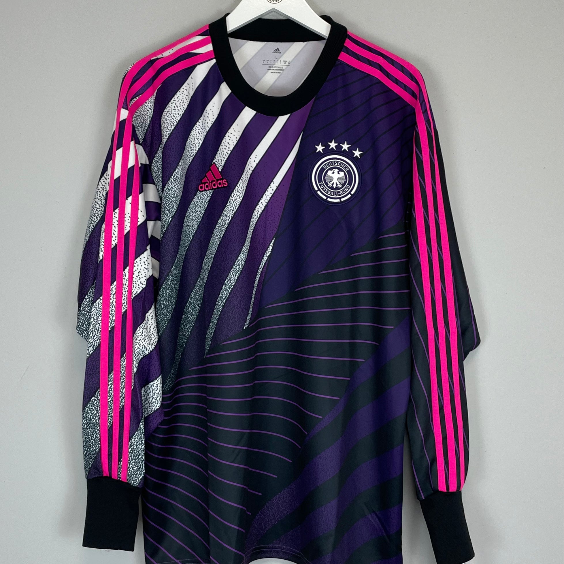 Shop 2022 GERMANY *BNWT* ADIDAS ICONS GK SHIRT (L) ADIDAS, classic football shirts, vintage football shirts & retro soccer jerseys at Cult Kits