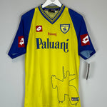 Shop 2003/04 CHIEVO VERONA *BNWT* THIRD SHIRT (L) LOTTO, classic football shirts, vintage football shirts & retro soccer jerseys at Cult Kits