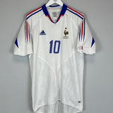 Shop 2004/06 FRANCE ZIDANE #10 AWAY SHIRT (L) ADIDAS, classic football shirts, vintage football shirts & retro soccer jerseys at Cult Kits