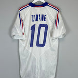 Shop 2004/06 FRANCE ZIDANE #10 AWAY SHIRT (L) ADIDAS, classic football shirts, vintage football shirts & retro soccer jerseys at Cult Kits