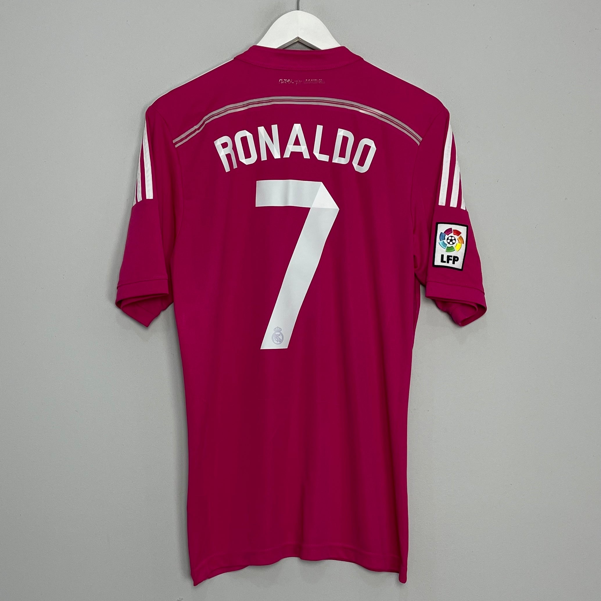 Shop 2014/15 REAL MADRID RONALDO #7 AWAY SHIRT (M) ADIDAS, classic football shirts, vintage football shirts & retro soccer jerseys at Cult Kits