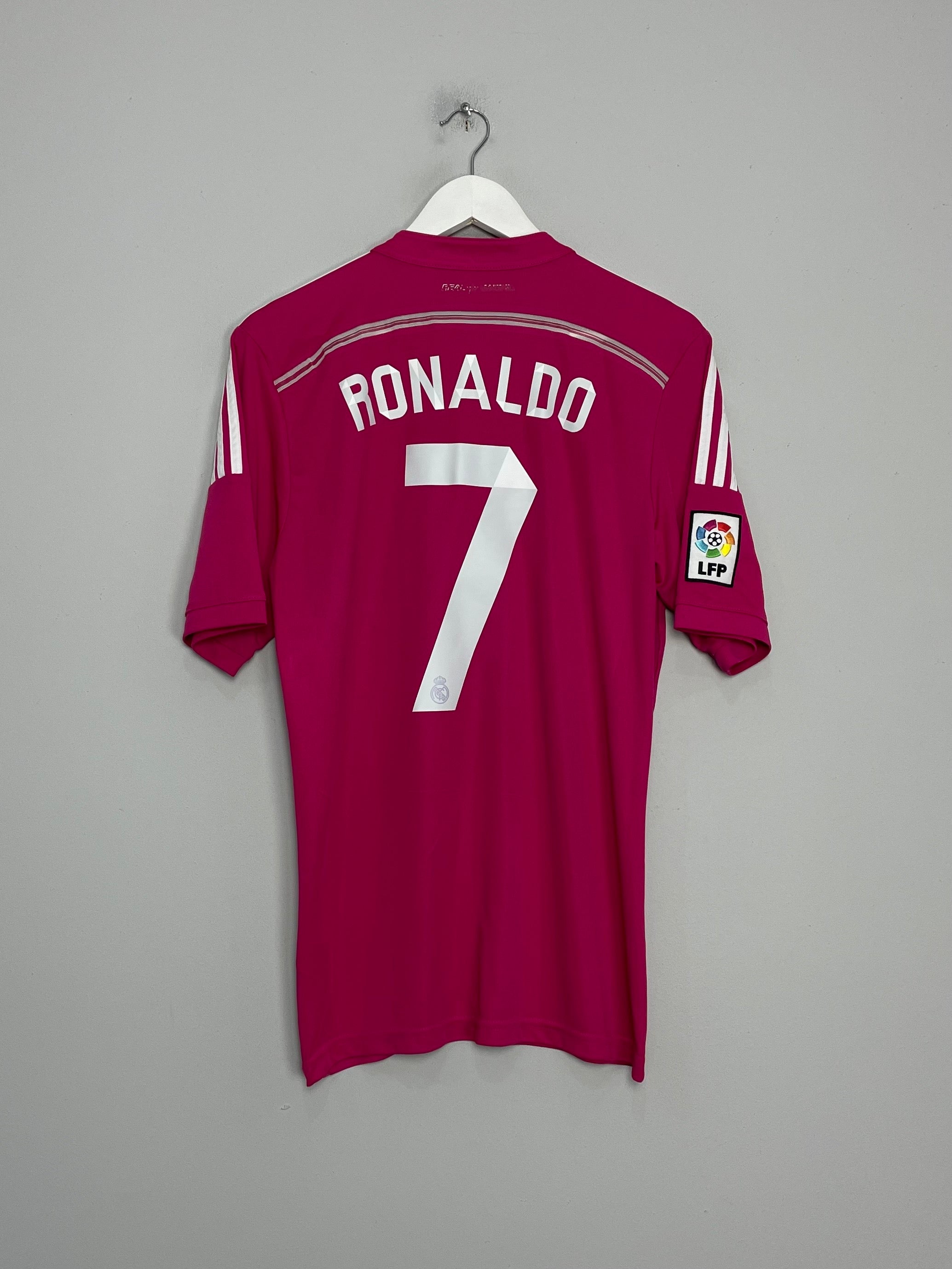 Shop 2014/15 REAL MADRID RONALDO #7 AWAY SHIRT (M) ADIDAS, classic football shirts, vintage football shirts & retro soccer jerseys at Cult Kits