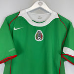 Shop 2004/06 MEXICO HOME SHIRT (L) NIKE, classic football shirts, vintage football shirts & retro soccer jerseys at Cult Kits