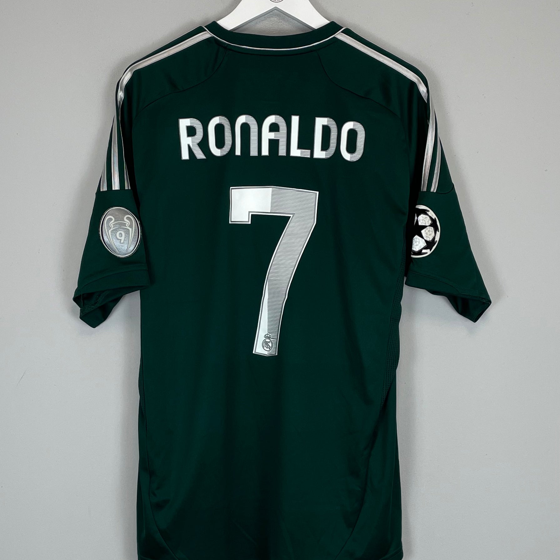 Shop 2012/13 REAL MADRID RONALDO #7 C/L THIRD SHIRT (XL) ADIDAS, classic football shirts, vintage football shirts & retro soccer jerseys at Cult Kits