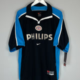 Shop 1999/01 PSV NILIS #10 *BNWT* AWAY SHIRT (L) NIKE, classic football shirts, vintage football shirts & retro soccer jerseys at Cult Kits