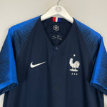Shop 2018/19 FRANCE *BNWT* HOME SHIRT (L) NIKE, classic football shirts, vintage football shirts & retro soccer jerseys at Cult Kits