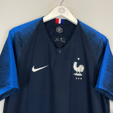 Shop 2018/19 FRANCE *BNWT* HOME SHIRT (L) NIKE, classic football shirts, vintage football shirts & retro soccer jerseys at Cult Kits