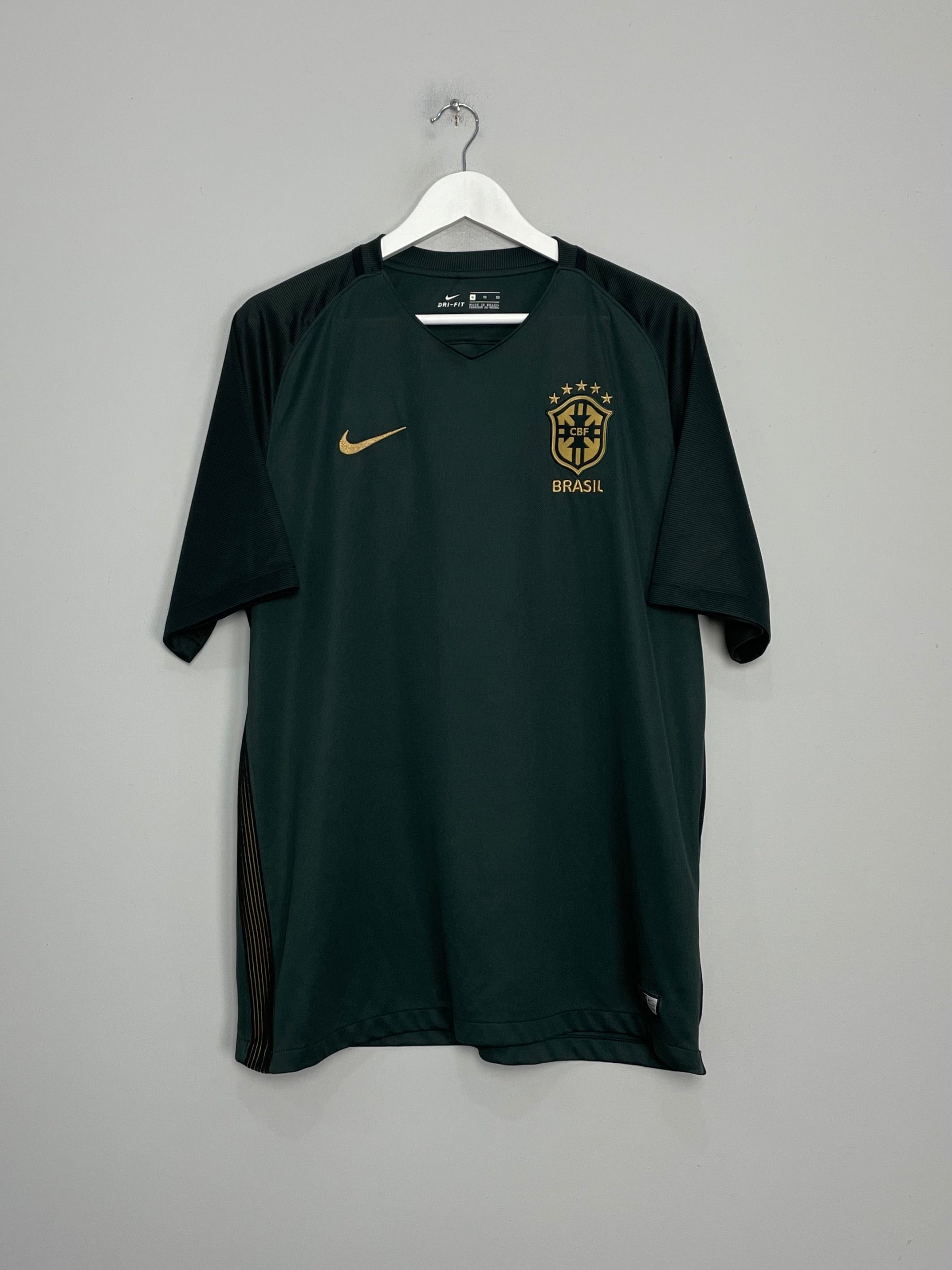 Shop 2017/18 BRAZIL THIRD SHIRT (XL) NIKE, classic football shirts, vintage football shirts & retro soccer jerseys at Cult Kits