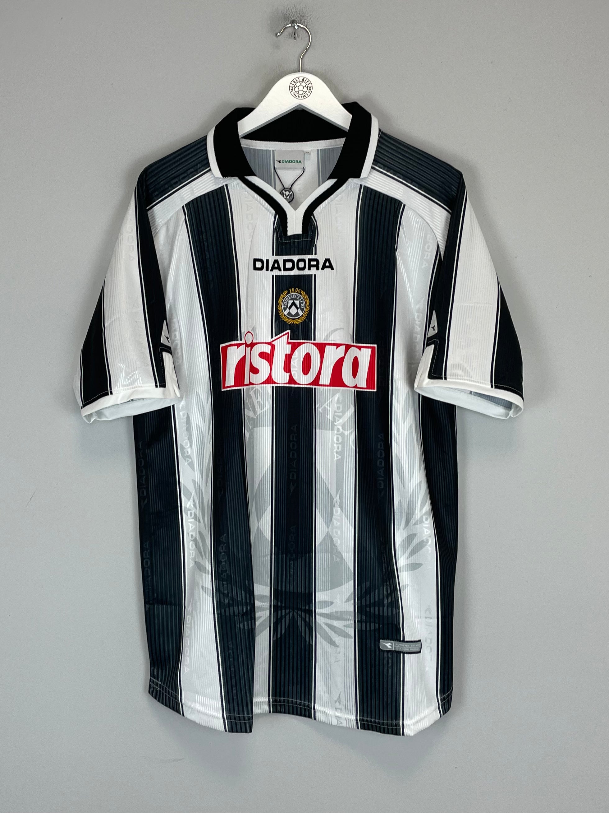 Shop 2001/02 UDINESE HOME SHIRT (XL) DIADORA, classic football shirts, vintage football shirts & retro soccer jerseys at Cult Kits