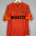 Shop 2001/02 INTER MILAN C.ZANETTI #6 THIRD SHIRT (M) NIKE, classic football shirts, vintage football shirts & retro soccer jerseys at Cult Kits