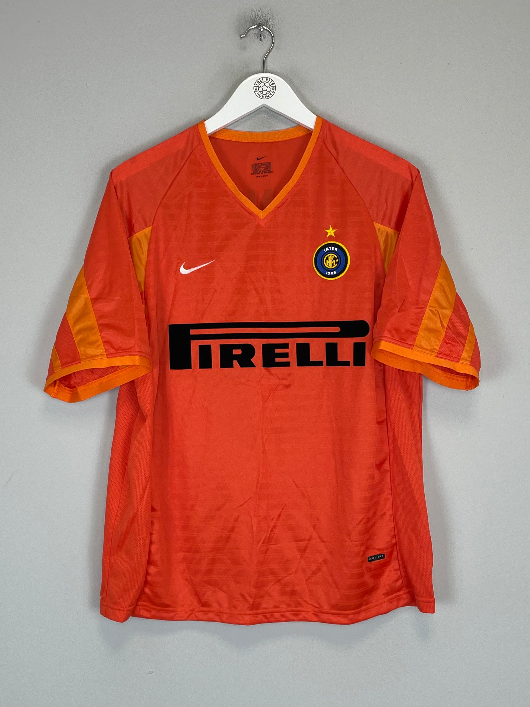 Shop 2001/02 INTER MILAN C.ZANETTI #6 THIRD SHIRT (M) NIKE, classic football shirts, vintage football shirts & retro soccer jerseys at Cult Kits
