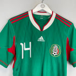 Shop 2010 MEXICO J.HERNANDEZ #14 HOME SHIRT (S) ADIDAS, classic football shirts, vintage football shirts & retro soccer jerseys at Cult Kits