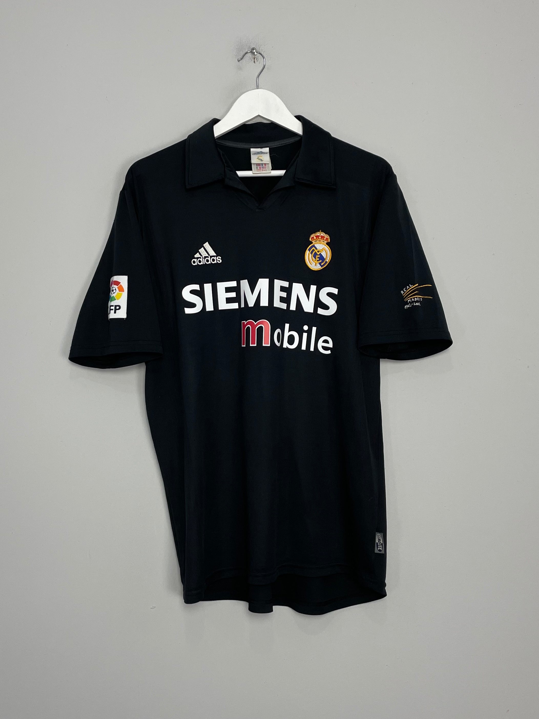 Shop 2002/03 REAL MADRID RONALDO #11 AWAY SHIRT (S) ADIDAS, classic football shirts, vintage football shirts & retro soccer jerseys at Cult Kits