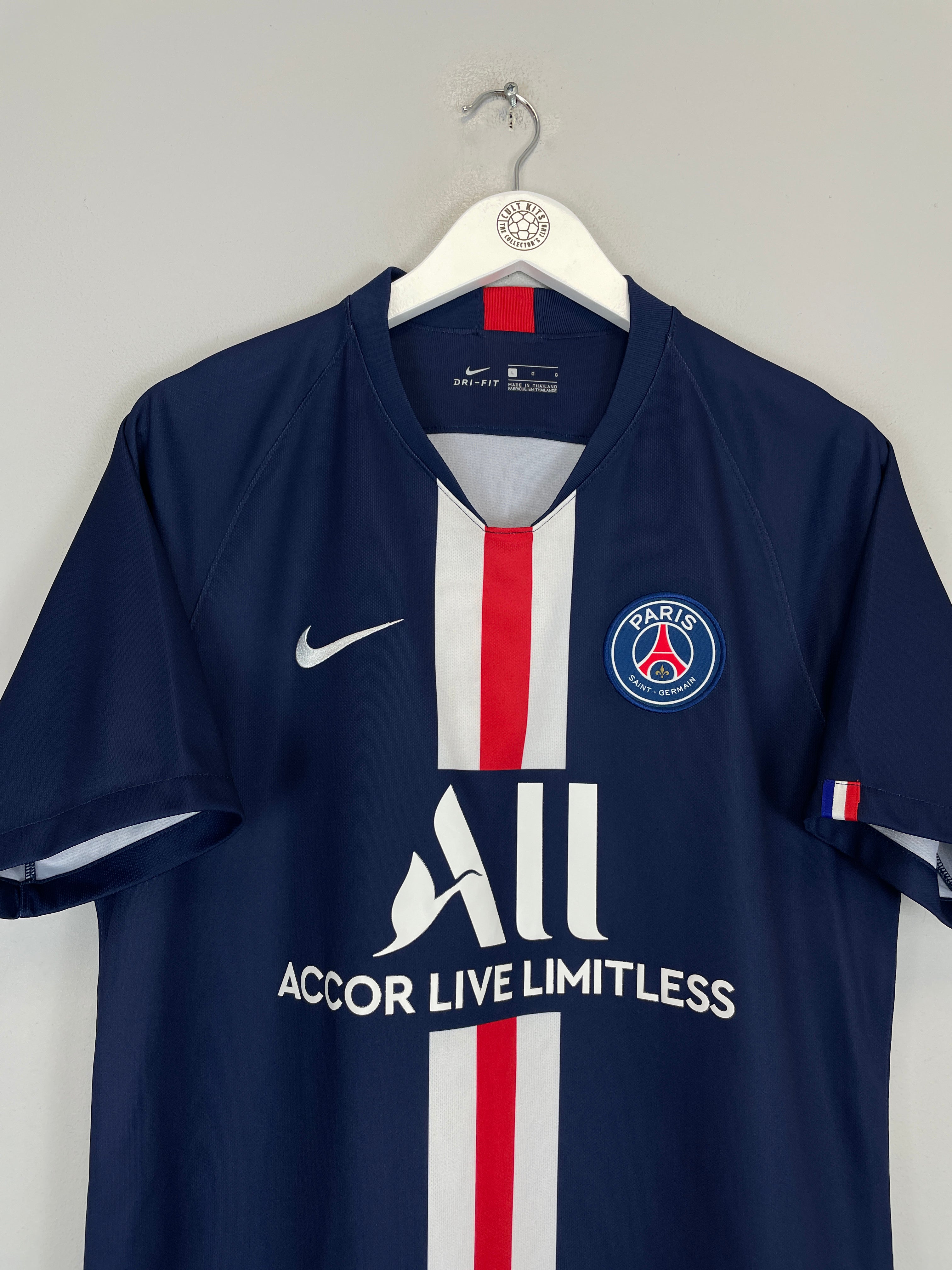 Shop 2019/20 PSG NEYMAR #10 HOME SHIRT (L) NIKE, classic football shirts, vintage football shirts & retro soccer jerseys at Cult Kits