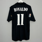 Shop 2002/03 REAL MADRID RONALDO #11 AWAY SHIRT (S) ADIDAS, classic football shirts, vintage football shirts & retro soccer jerseys at Cult Kits