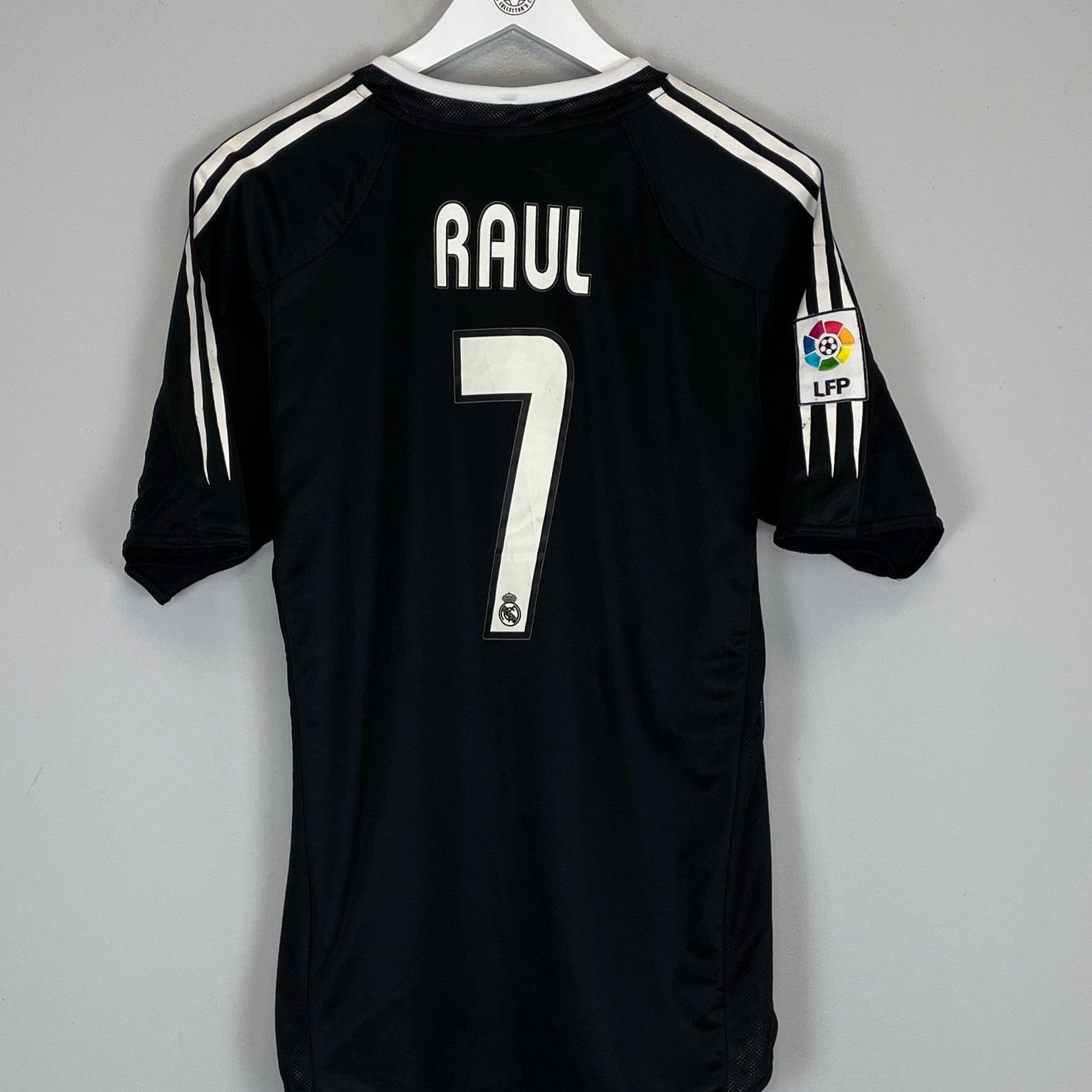 Shop 2004/05 REAL MADRID RAUL #7 AWAY SHIRT (M) ADIDAS, classic football shirts, vintage football shirts & retro soccer jerseys at Cult Kits