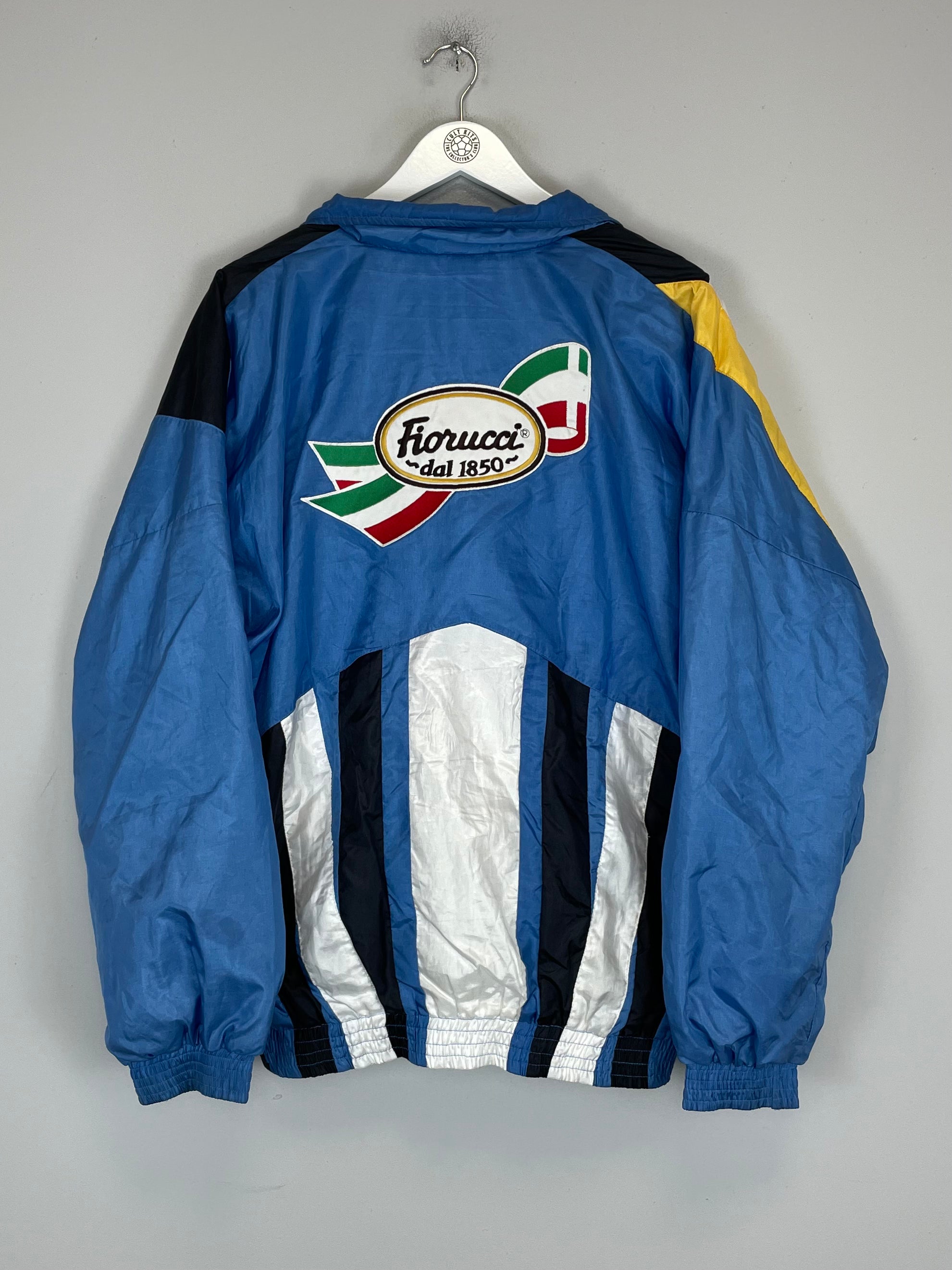 Shop 1991/93 INTER MILAN TRACK JACKET (XL) UMBRO, classic football shirts, vintage football shirts & retro soccer jerseys at Cult Kits