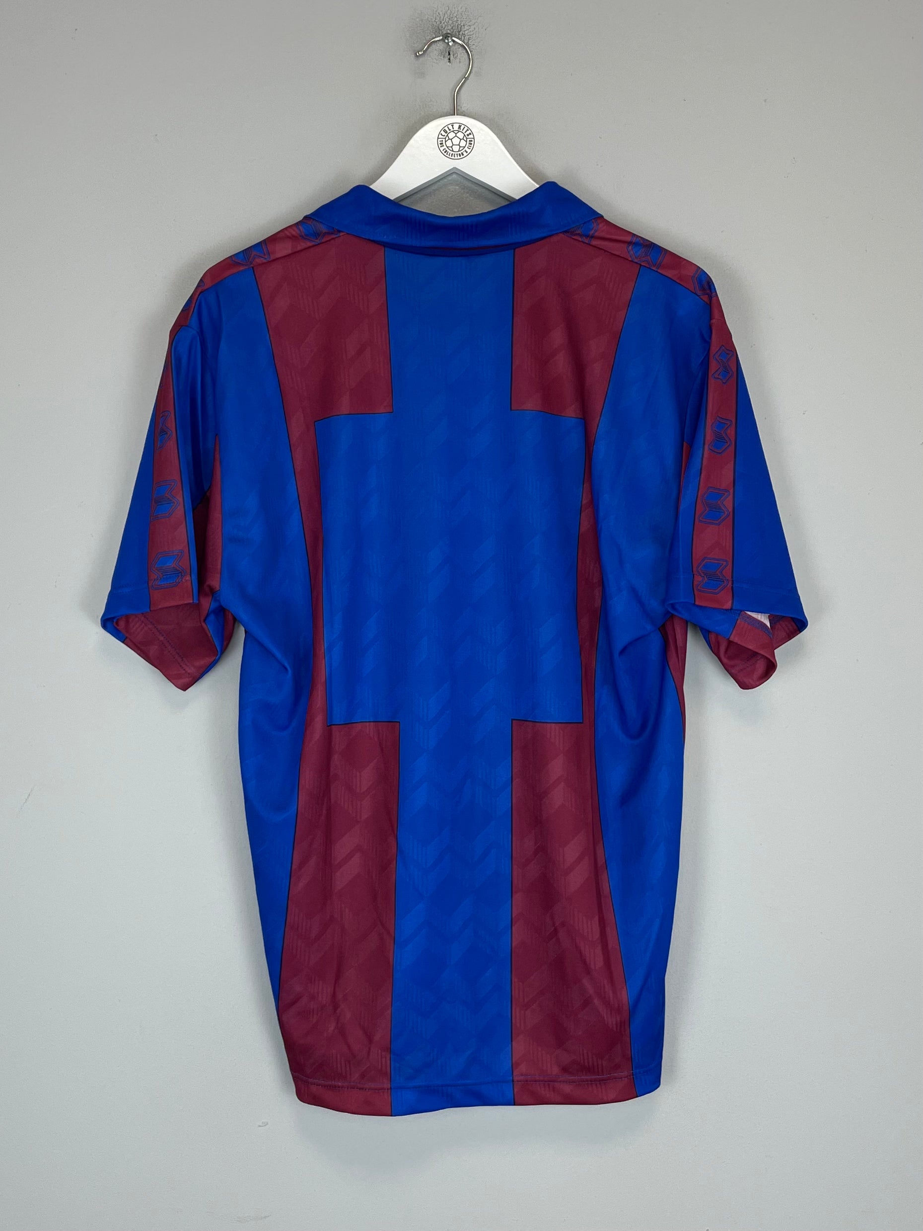 Shop 1991/92 CSKA MOSCOW HOME SHIRT (L) ABM, classic football shirts, vintage football shirts & retro soccer jerseys at Cult Kits