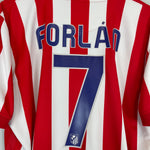 Shop 2009/10 ATLETICO MADRID FORLAN #7 HOME SHIRT (XL) NIKE, classic football shirts, vintage football shirts & retro soccer jerseys at Cult Kits