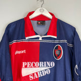 2000/01 CAGLIARI *MINT* HOME SHIRT (XL) UHLSPORT